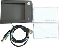 RFID Card Reader 125Khz EM4100 ID Smart Proximity Card USB Reader