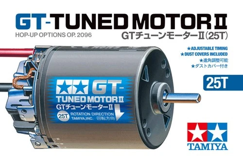 Tamiya 22096 GT-Tuned II (25T), (DF02/DF03/DT02/DT03/WR02/TT02B/TD2/4), NIB
