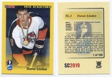 2019 SC2019 Trevor Linden gold /100 Ice Legends