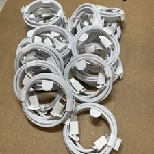 Lot of  10 Apple USB-C Charge Cable Braided Original MQKJ3AM/A A2795