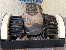 Boot Scraper Brush Cleaner Wellingtons Scrubber Muddy Dirt Shoe Front Door Step