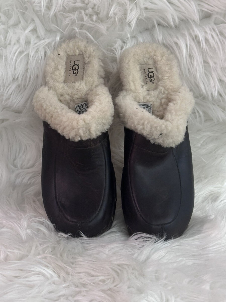 Ugg Shoes Ugg Clogs With Fur Lining UGG Women's Tan Suede Buckle