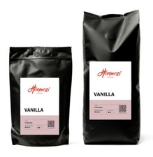 Vanilla Flavoured Coffee Beans or Ground Sugar-free Vegan Gluten-free FRESH UK