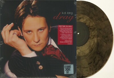 K.D. LANG LP x 2 Drag RECORD STORE DAY 2020 Smoke Coloured CLEAR Vinyl SEALED