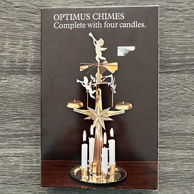 Vintage Swedish Angel Candle Chimes Gold-Tone Optimus Hille AB | eBay