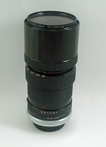 Rokunar 60-150mm F4 with Canon FD Mount
