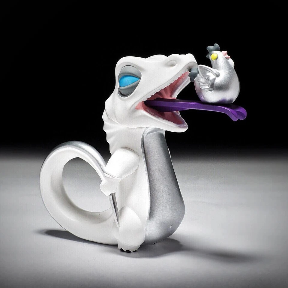 Figura de arte de vinilo Coarsetoys Halu 3,5" Bliss Get Out JPX Lizzard Chicken POP MART Foto 3 de 4