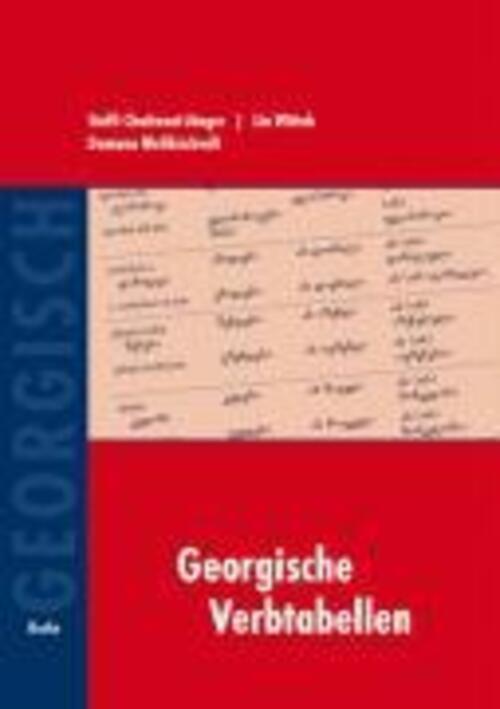 Thumbnail - Georgische Verbtabellen Steffi Chotiwari-jünger (u. A.) Taschenbuch
