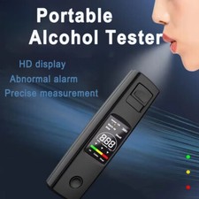 Alcohol Detector Portable High Sensitivity Type-c Charging Breathalyzer Car Tool