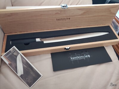 Kamikoto 13'' Yanagiba Knife Professional Collectible Box NEW Certificate !!
