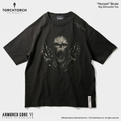 ARMORED CORE VI FIRES OF RUBICON x TORCH TORCH Honest Brute Big Silhouette T