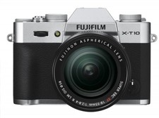 USED Fujifilm X-T10 with XF 18-55mm R LM OIS Silver Excellent FREESHIPPING