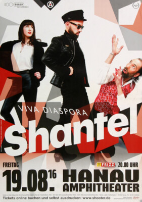 Shantal - Viva Diaspora, Hanau 2016 | Konzertplakat | Poster