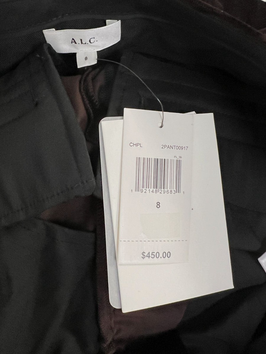 A.L.C. Women's Brown Sophie II Pants Size 8 | eBay