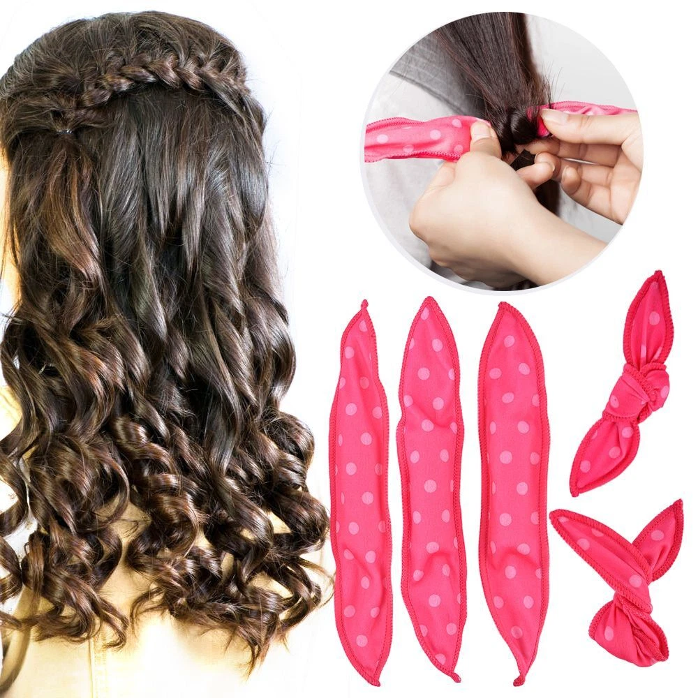 Diy curlers top to sleep in