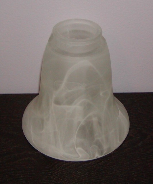 ALABASTER*FROSTED*GLASS*FAN*PENDANT*CHANDELIER*REPLACEMENT*LIGHT*COVER