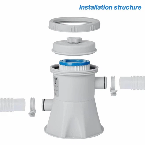 Filter Swimming Pool Water Pump Filter Electric Above Ground Inflatable Pools - Picture 10 of 12