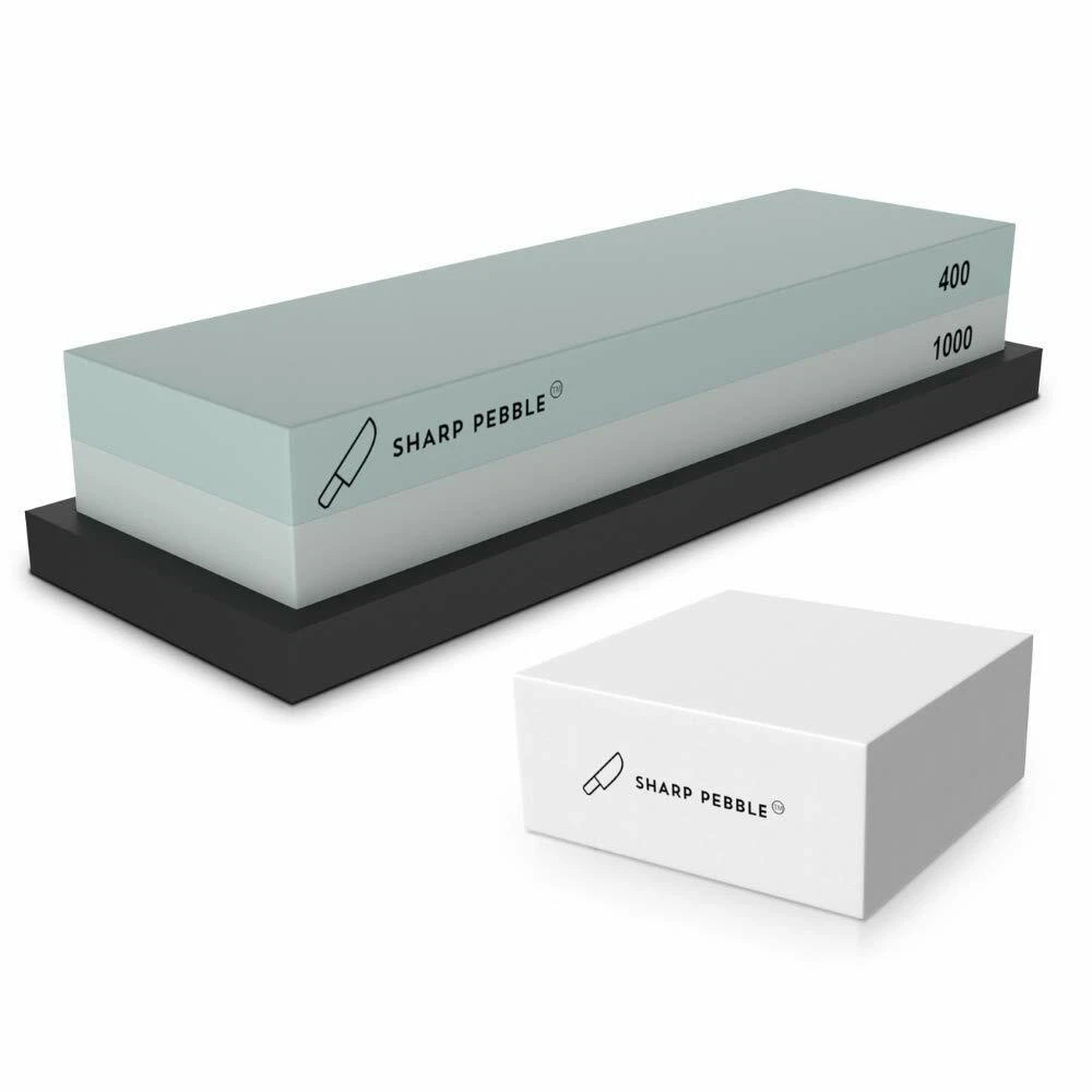 Sharp Pebble Premium Whetstone Sharpening Stone 2 Side Grit 400/1000