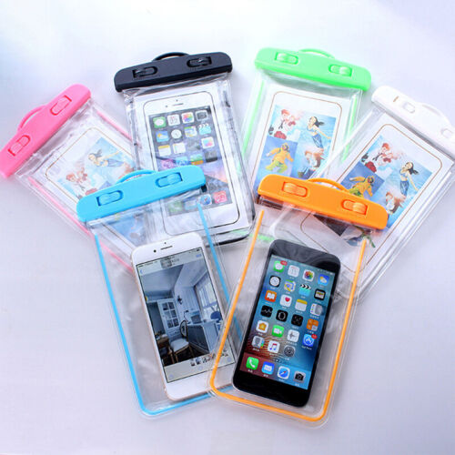 Swimming Bags Waterproof Phone Case Water proof Bag Mobile Phone Pouch PVC C H❤F - Photo 1 sur 14
