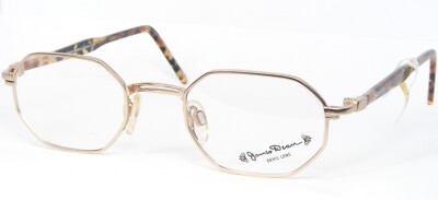 Vintage JAMES DEAN ISLAND GP-201 Gold Champagne Vollrand Brillen 45-19-140mm