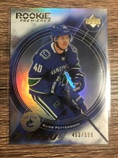 ELIAS PETTERSSON 2018-19 Trilogy 2003-04 15th Anniversary Retro Rookies #453/599