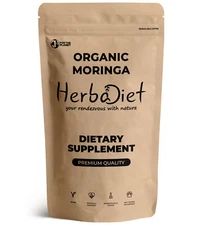 100% PURE Natural ORGANIC Moringa Oleifera Premium Leaf Powder Multivitamin -1lb