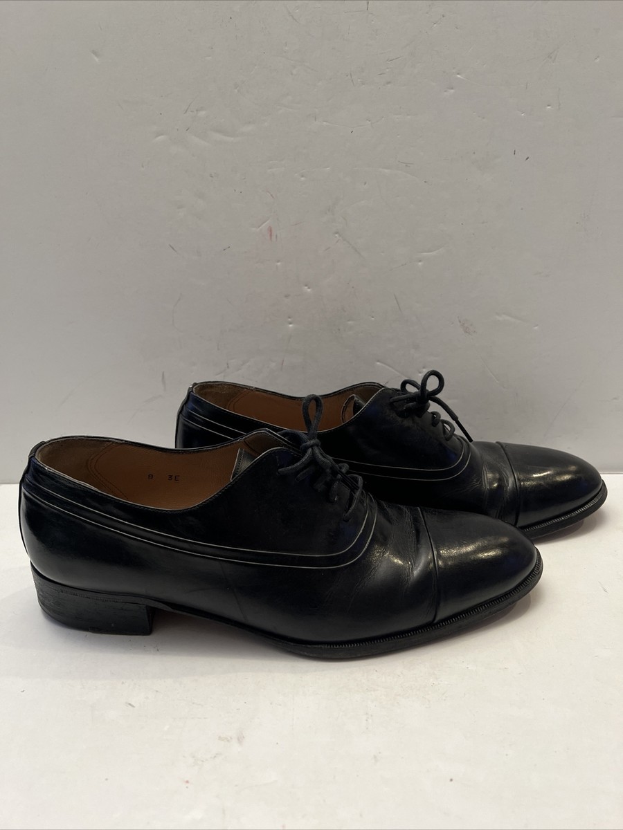 Bally Cagney Oxford dress black shoes, cap to toe designer size 10 Bally | Shoes | Bally Cagney Oxford Dress Black Shoes Cap To  main image 4