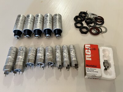 Neumann U47 NG and Siemens Tube Microphone Capacitors + RCA 13CW4 Nuvistor - LOT