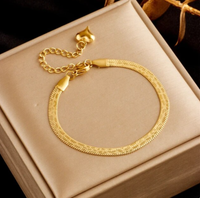 SchöNes Armband Schmuck Gold Plattiert (Vergoldet) Schlangenoptik Geschenk