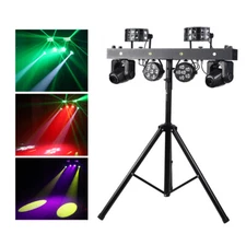 Iverens LED Moving Head Light DJ Party Disco Bar Stage Light RGBW 4in1 Par Light