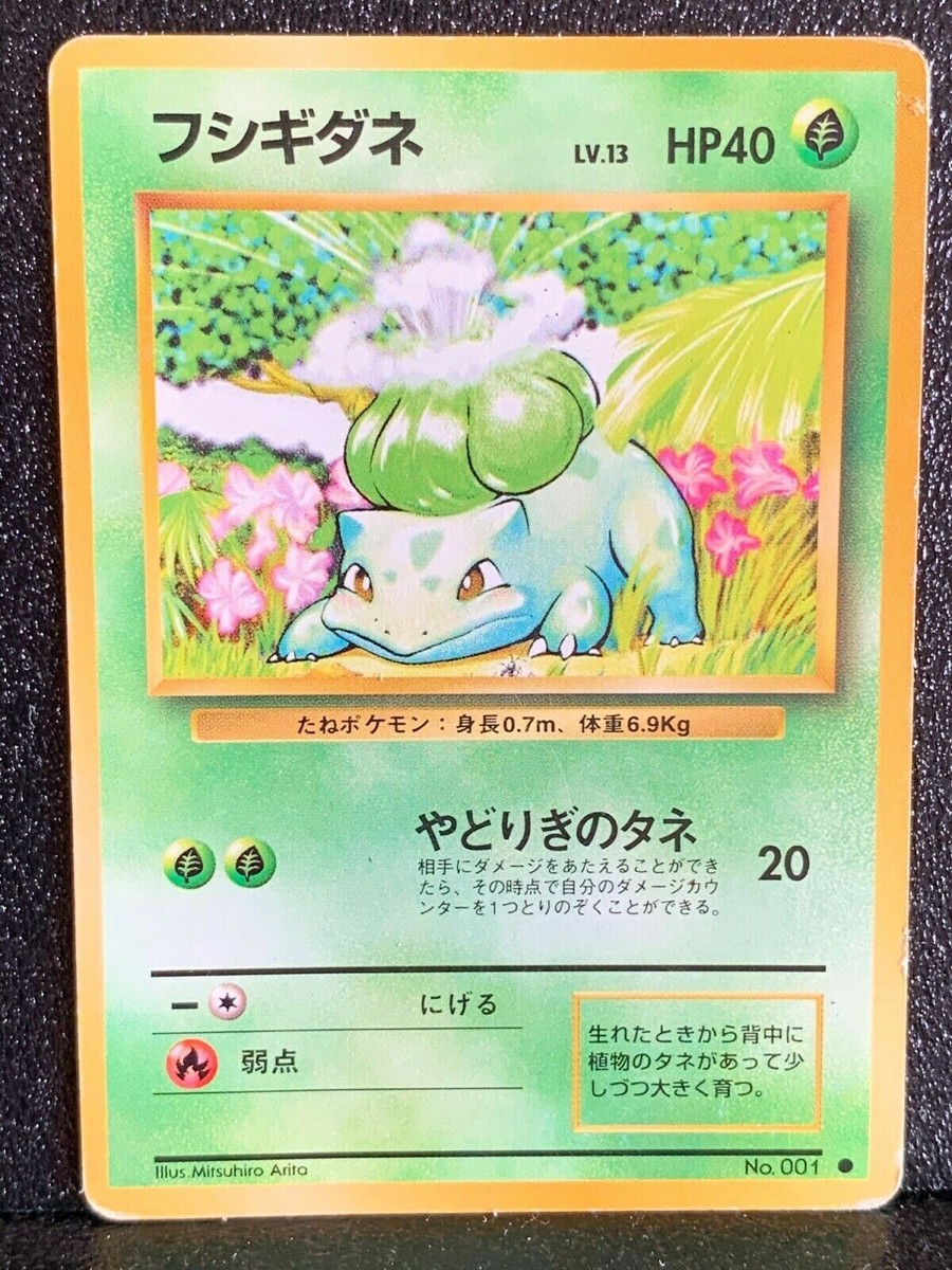 フシギダネ ポケモンカード HP40 LV.13 初版　マークなし フシギダネ HP40 LV.13 マークなし