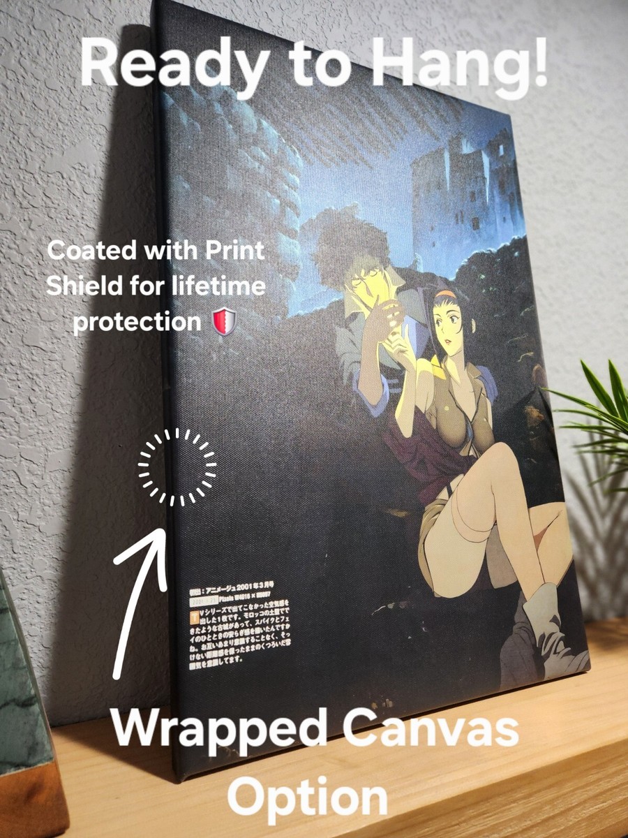 Cowboy Bebop Love Canvas Poster Anime Wall Art Home Decor Fan Art