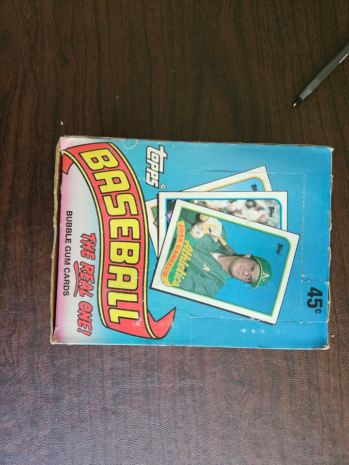 1989 topps wax box baseball eBay