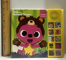 Pinkfong Animal Songs Sound Book (B-W)