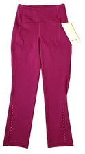 NWT Lululemon Size 2 Swift Speed HR Crop 21" Magenta, Gym Athletic Wear-582