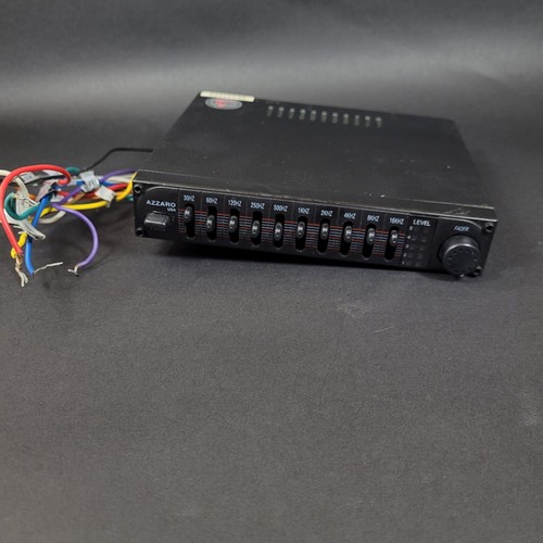 Vintage Old School Car Stereo EQ Equalizer Azzaro USA SUPER RARE ! eBay