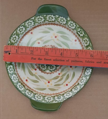 Bakeware Temp-tations Tara Old World Green & Old World Green Poinsettia Assorted - 第 27/72 張圖片