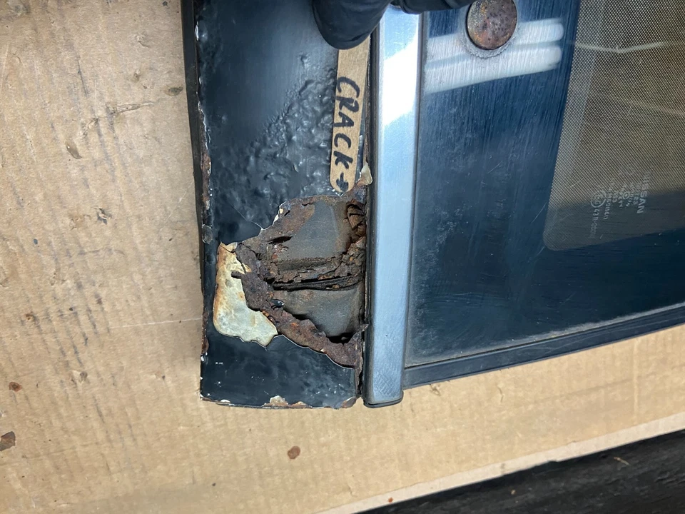 Nissan 300ZX 1990 a 1995 lado izquierdo del conductor techo corredizo panel de vidrio H6843 Foto 2 de 4