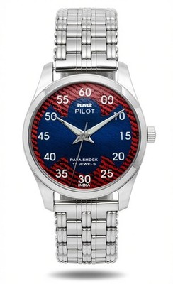 Refurbished Automatic Men s Watch Day Date | Classic Vintage Style | Steel Strap