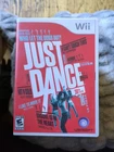 Just Dance 1 (Nintendo Wii, 2009) complete w/ manual