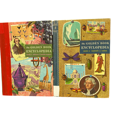 golden age イヤーブック　スペシャル　クン Vintage The Golden Book Encyclopedia, 1960 -1961 Volumes 1 - 16