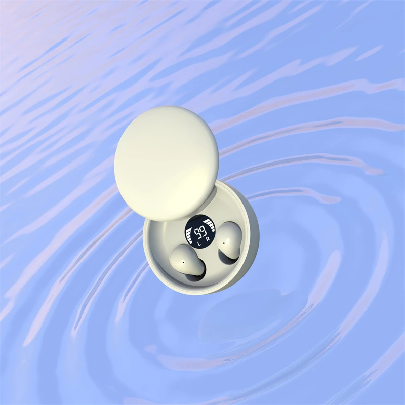 Wireless Bluetooth Earbuds with Heavy Bass Smart Touch Control Mic for Clear Calls