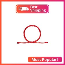 SHOP300 NEWBORN Adjustable lucky red string bracelet. Handmade Tibetan protectio