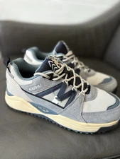 Karhu Fusion XC Polar Night F830006 Unisex Gray Suede Lifestyle Sneakers Shoes. 