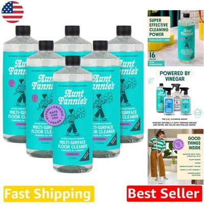 Ultra Concentrated Floor Cleaner 6pk Lavender, Multi-Surface, Makes 16 Gallons