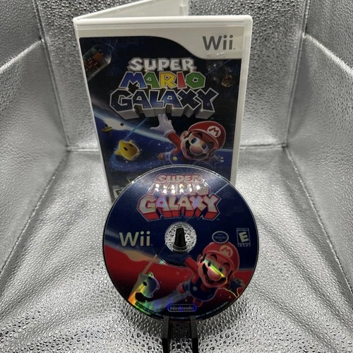 Super Mario Galaxy (Nintendo Wii, 2007) CIB TESED SUPER CLEAN