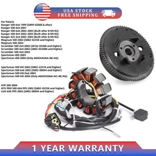 Flywheel Rotor & Stator for Polaris Sportsman 400 500 Ranger 425 500 Magnum 500