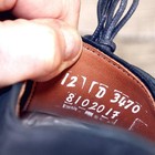 * NIB * $375 Allen Edmonds NOMAD  12 D  Navy Suede * with new Trees — photo 6