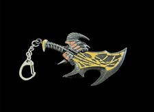 Kratos God of War 3 Blades of Exile Chaos Metal Keychain 4 NEW