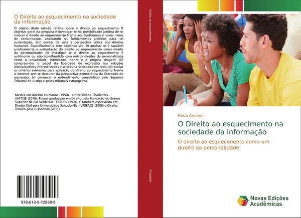 Heica Amorim | O Direito Ao Esquecimento Na Sociedade Da InformaçãO | Buch-image